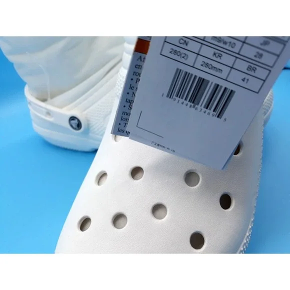 Crocs Lined Neo Puff Boots Men Size 10 / Women 12 New - Picture 11 of 12